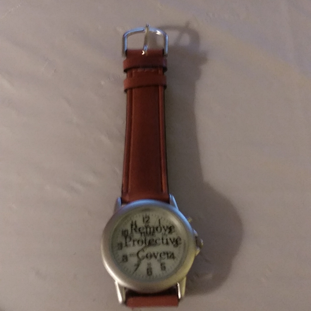 Analog Battery Operated Time, Inc Watch